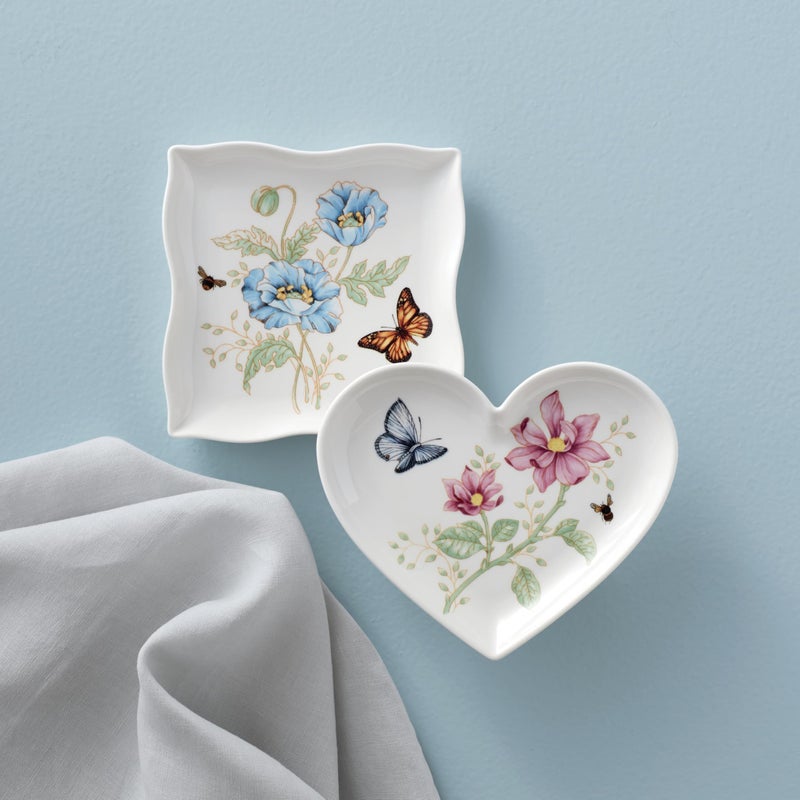 Lenox Butterfly Meadow Square Dish, 0.65 LB, Multi - Image 4